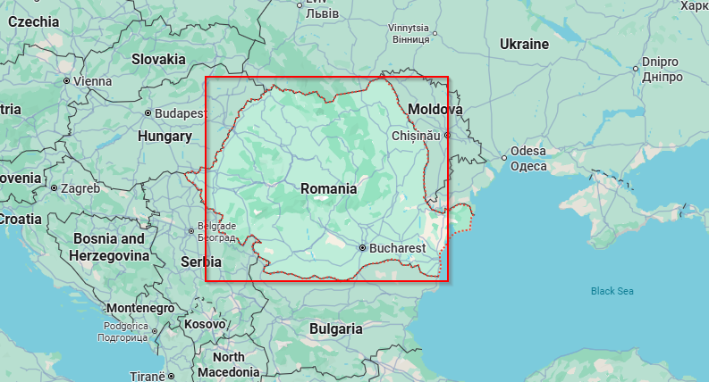 Romania Map