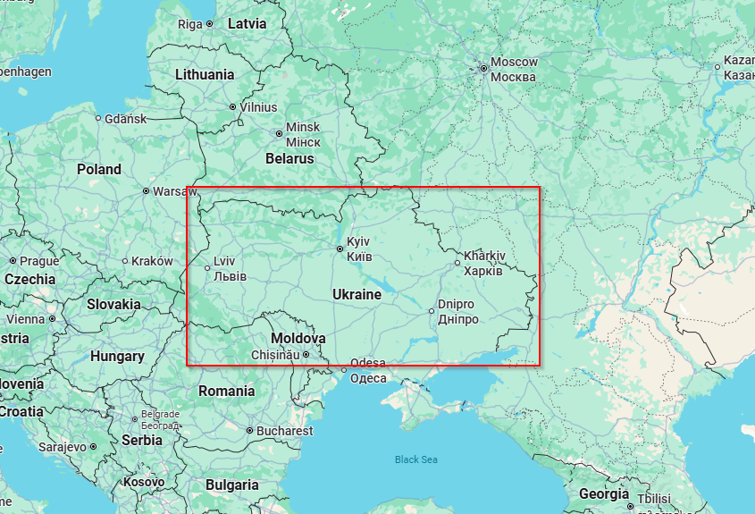Ukraine Map